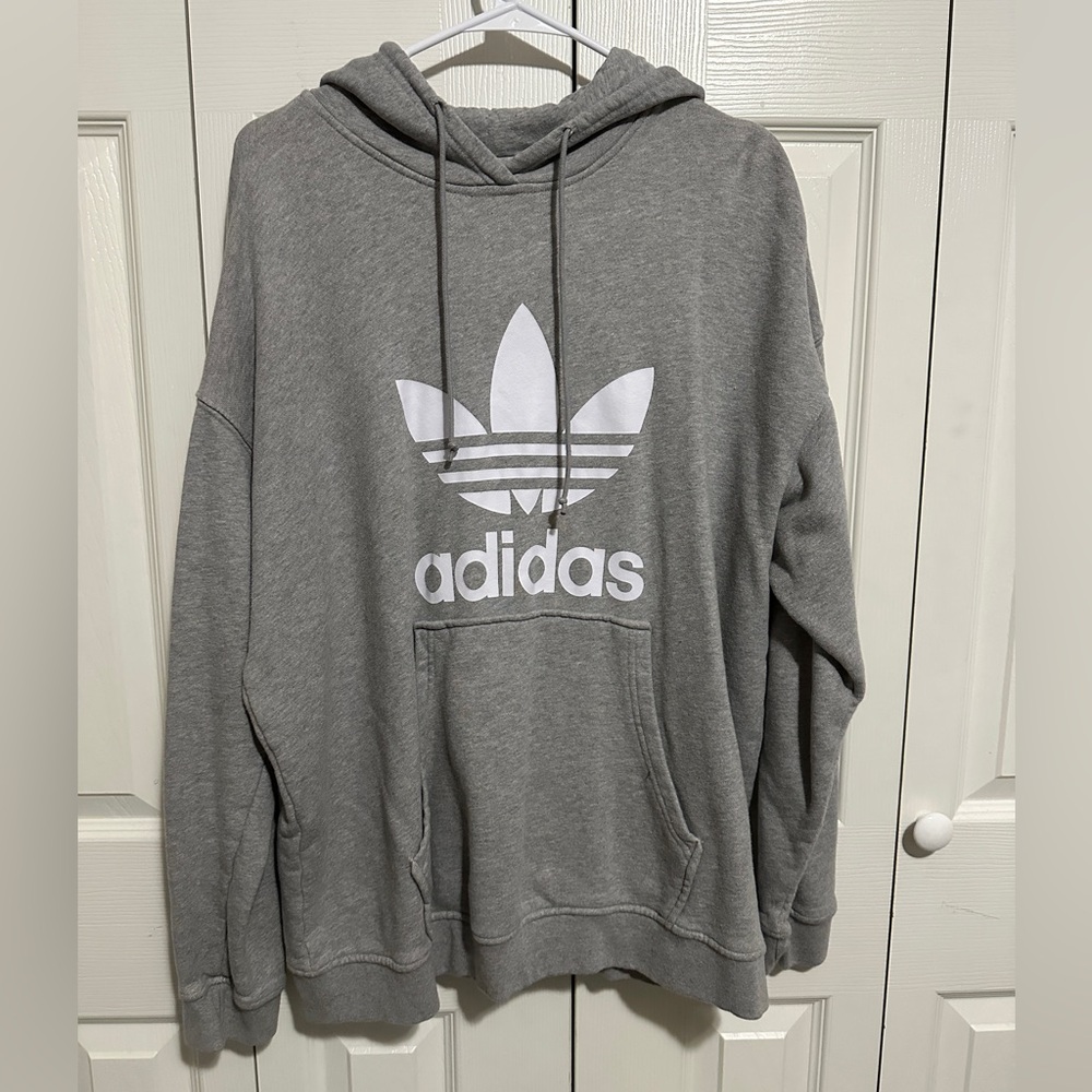mens adidas hoodie **not fleece lined**